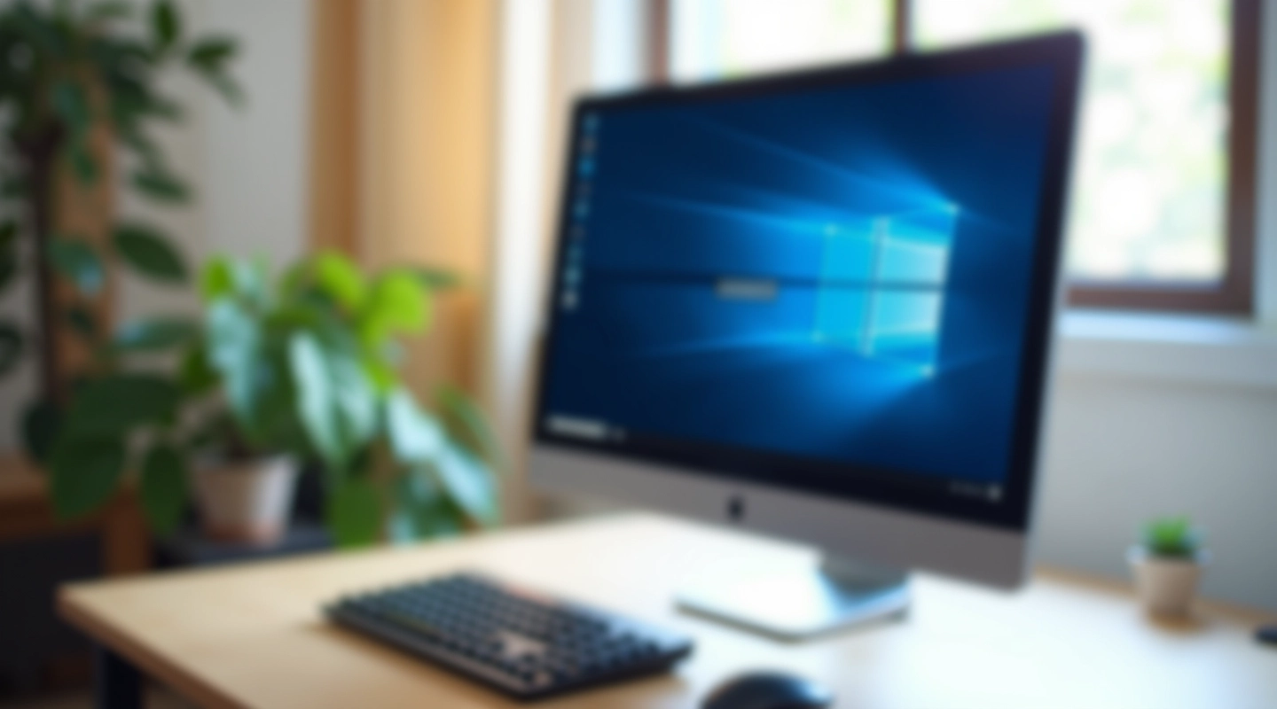 Schermo di computer che mostra il processo di reinstallazione del sistema operativo Windows con barra di avanzamento